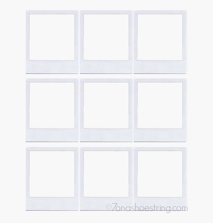 printable polaroid template printable polaroid template