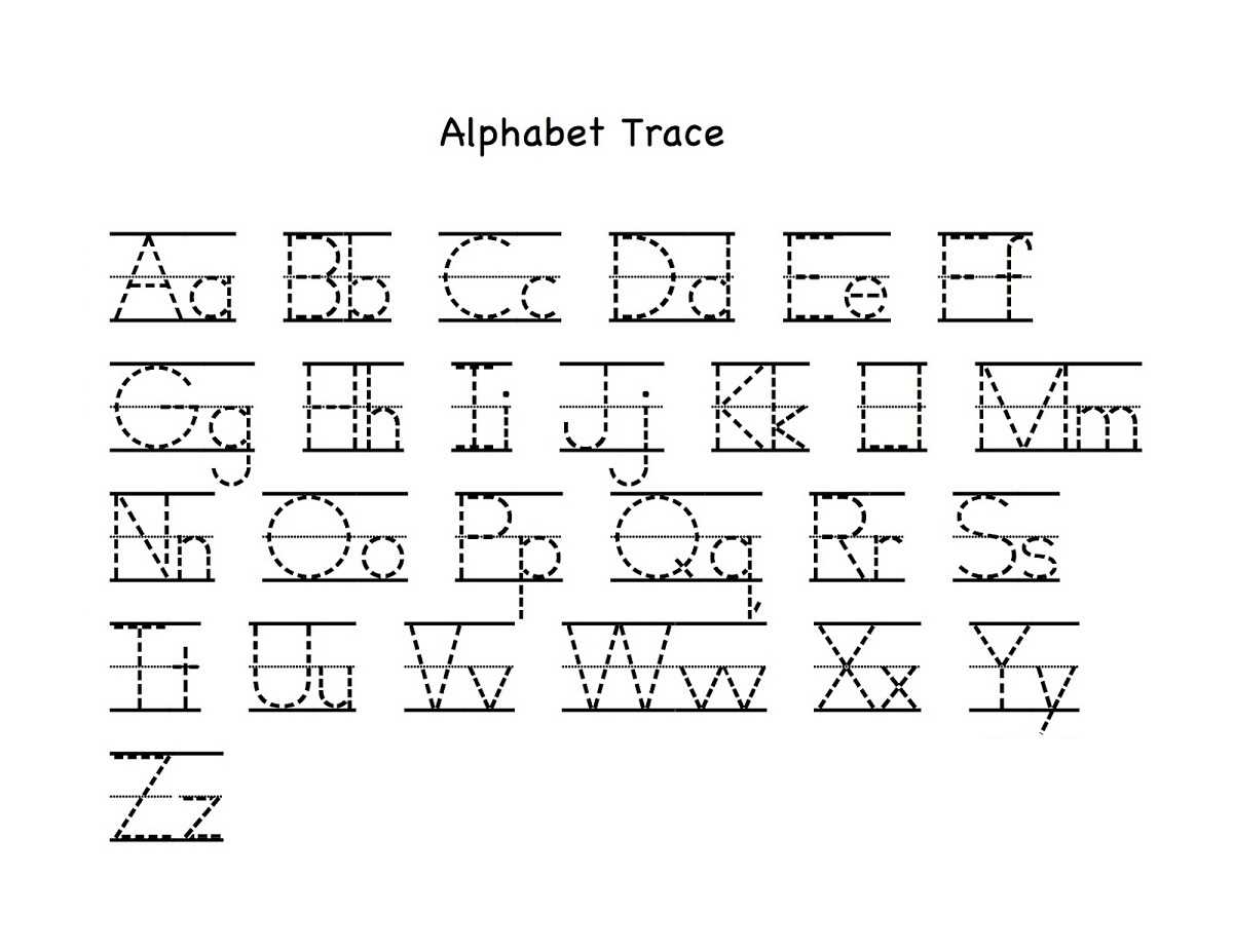 printable letters of the alphabet for tracing
