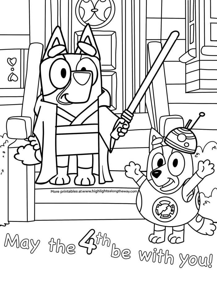 free printable may coloring pages