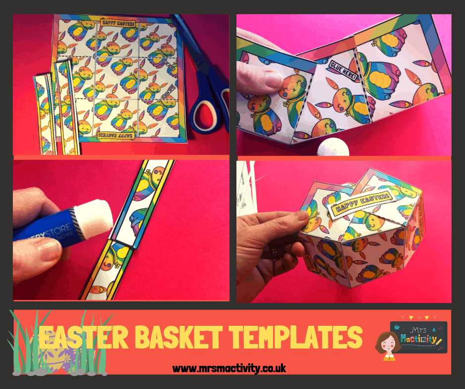 easter basket template printable easter basket template printable
