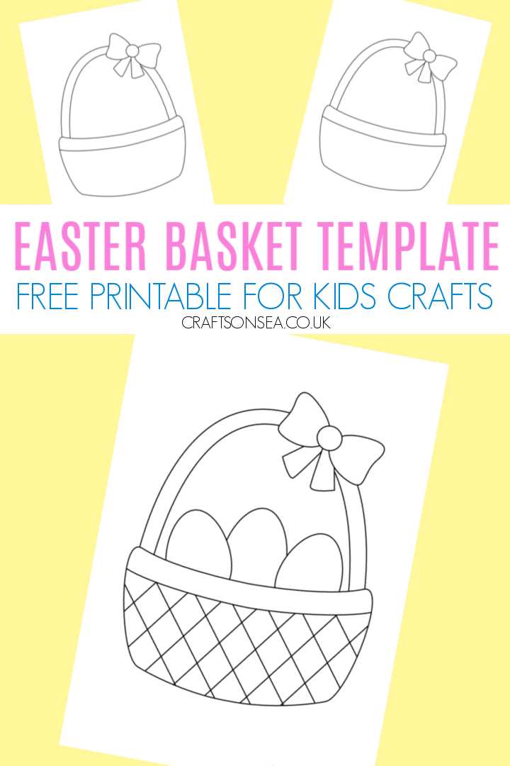easter basket template printable easter basket template printable