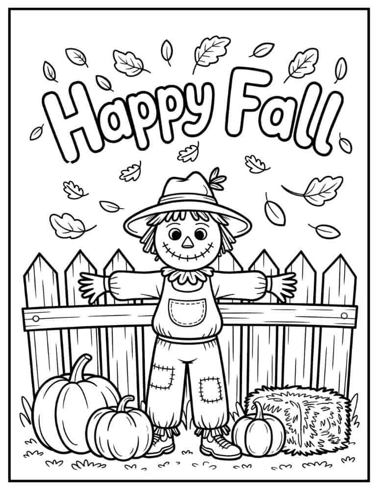easy fall coloring pages printable easy fall coloring pages printable