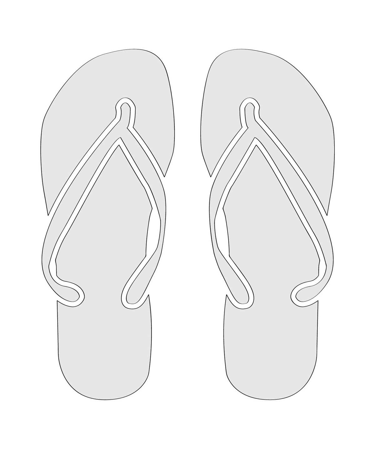 flip flop coloring pages free printable flip flop coloring pages free printable