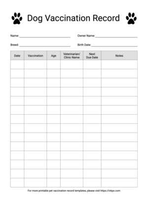 puppy vaccination schedule printable puppy vaccination schedule printable