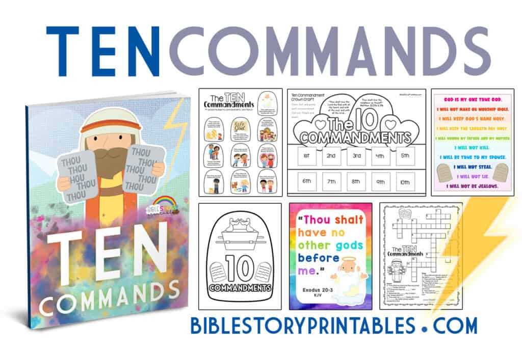 printable 10 commandments crafts for sunday school printable 10 commandments crafts for sunday school