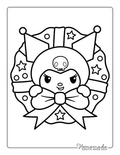 kuromi printable coloring pages kuromi printable coloring pages