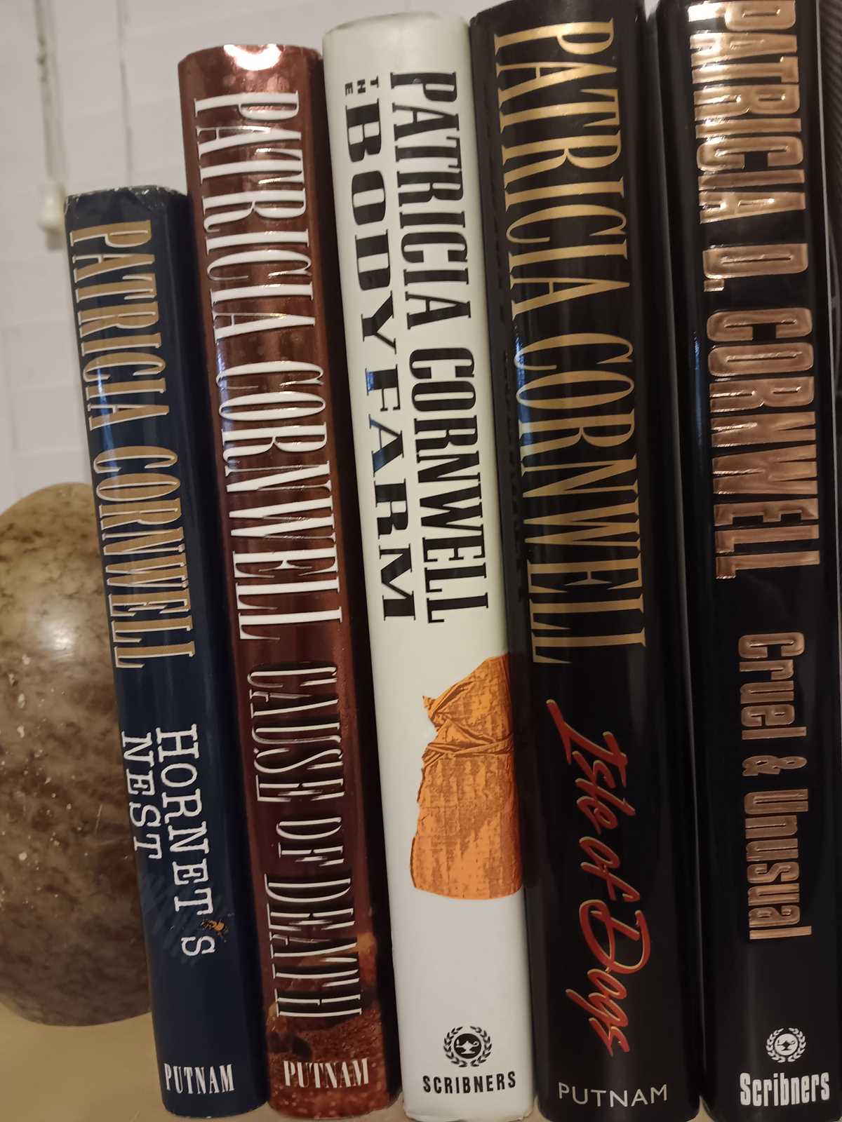 patricia cornwell books in order printable list