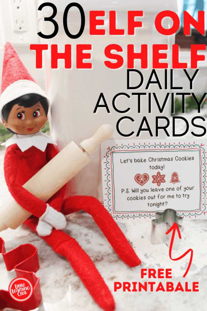elf on the shelf printable activities