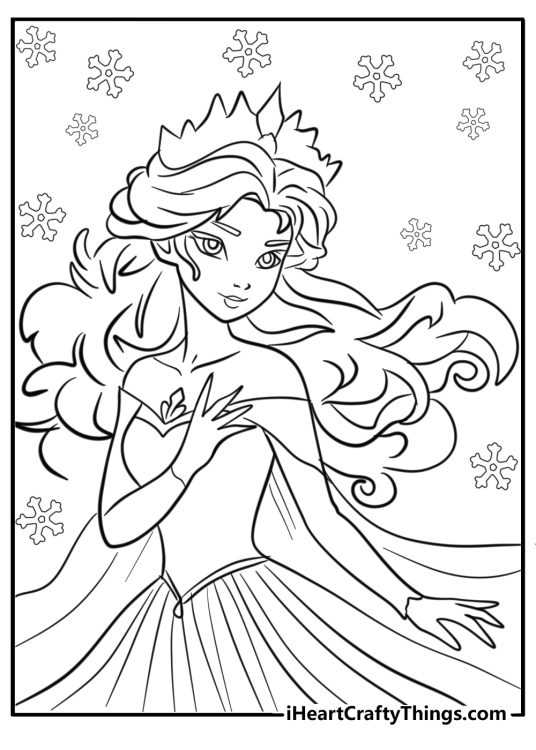 elsa printable coloring pages elsa printable coloring pages
