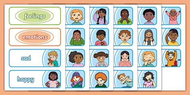 emotion faces printable emotion faces printable