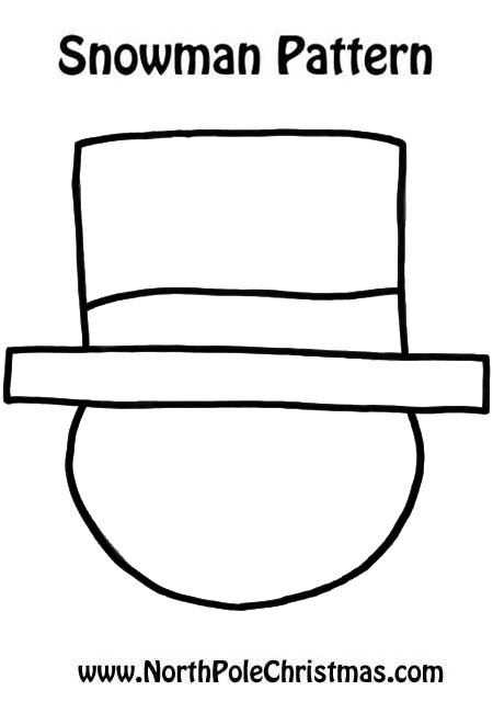 printable snowman head printable snowman head