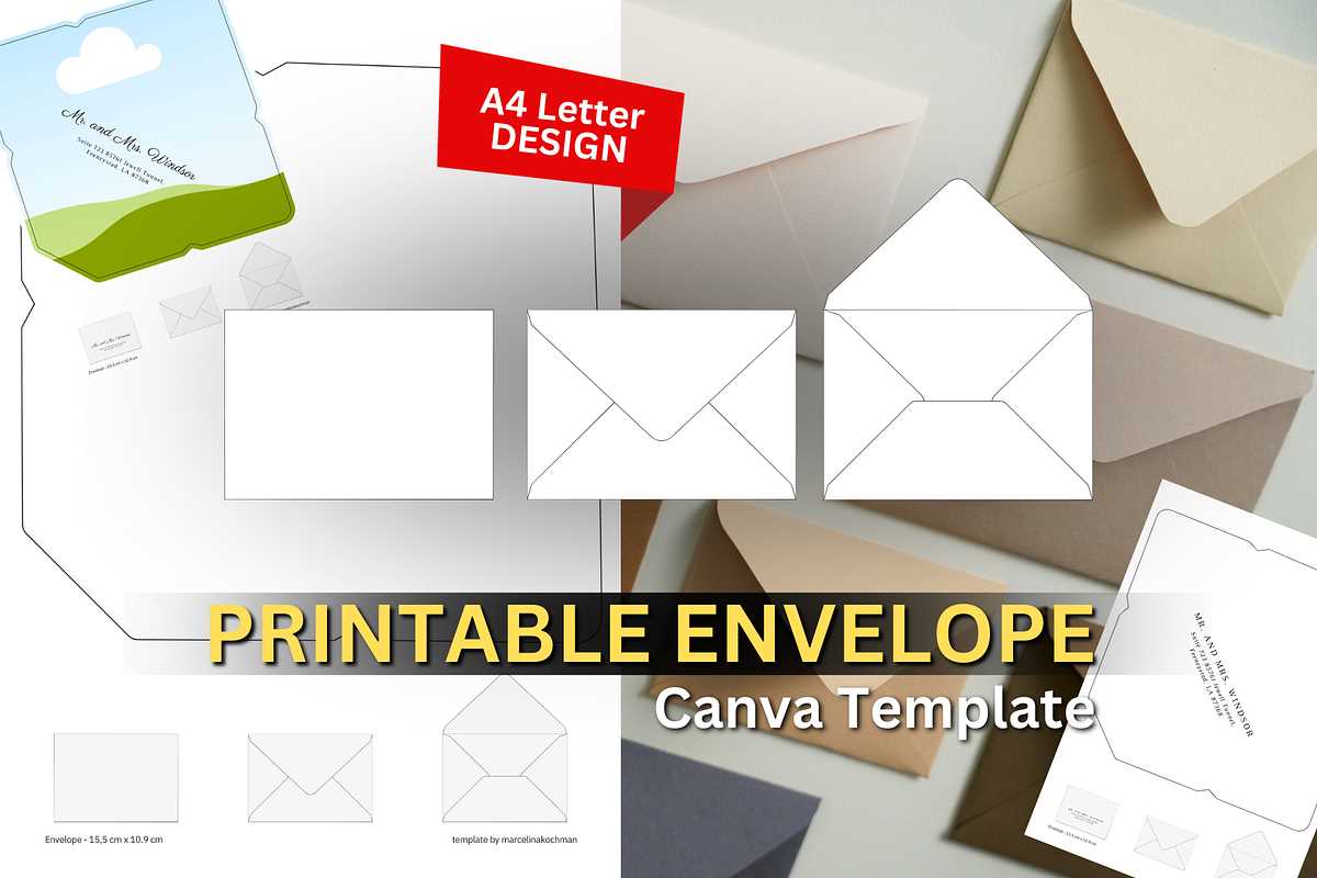 printable envelope pattern printable envelope pattern