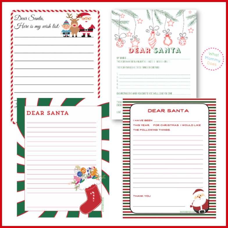 santa letter template free printable santa letter template free printable