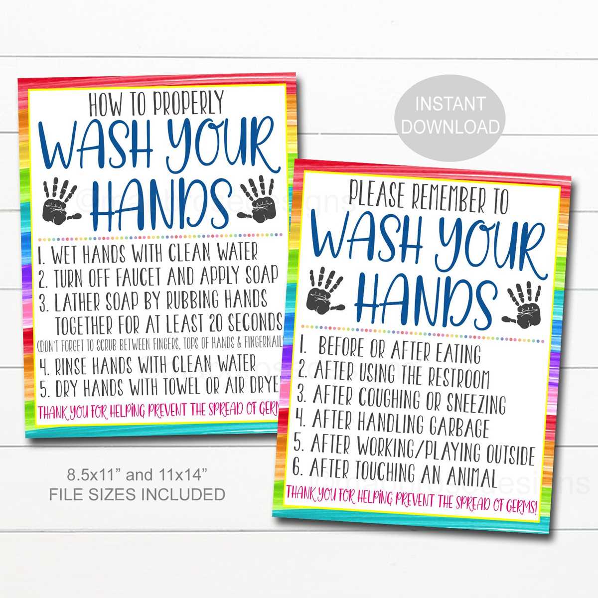 wash your hands sign printable wash your hands sign printable