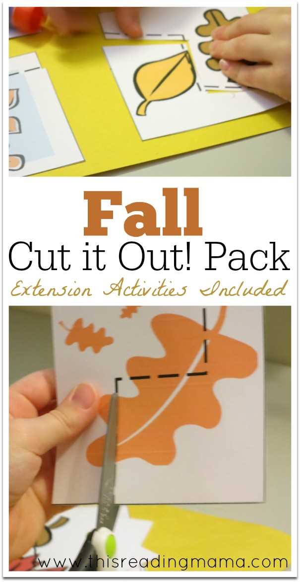 fall cutting practice free printable fall cutting practice free printable