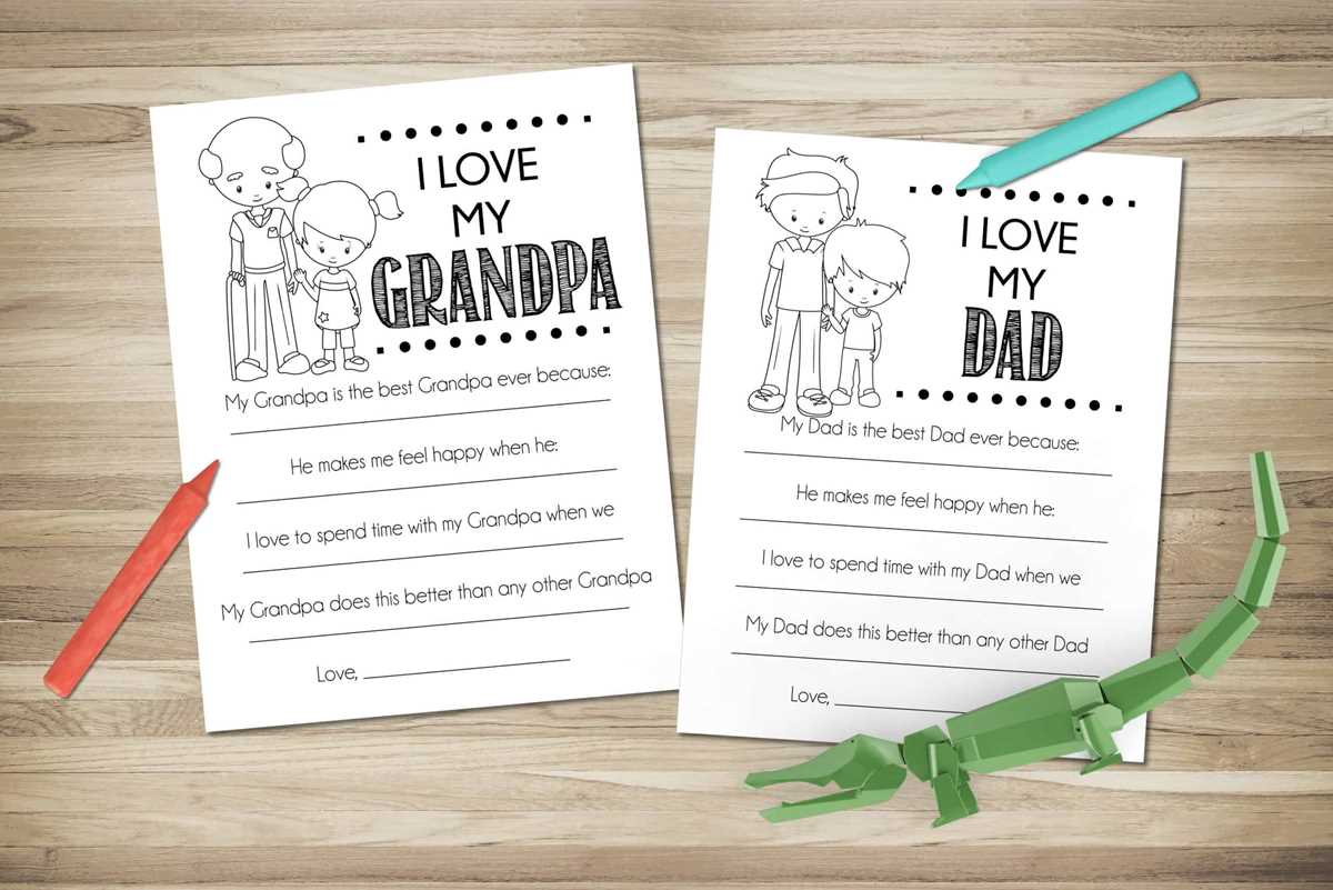 fathers day free printable