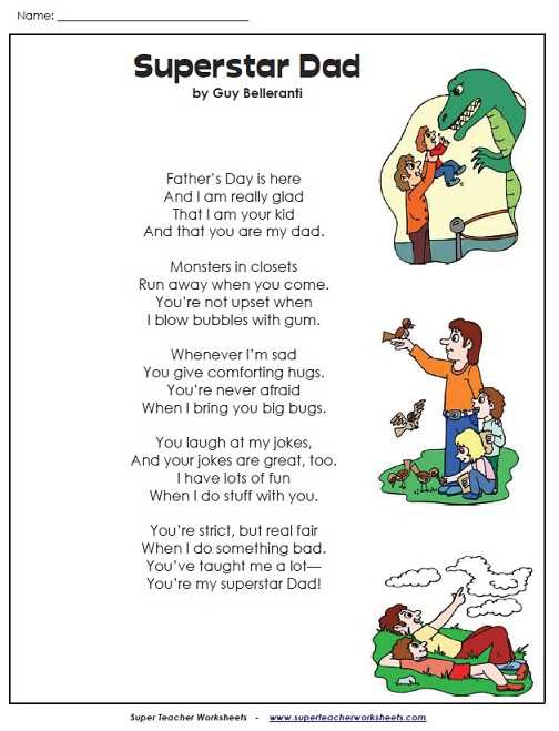 fathers day poems printable fathers day poems printable