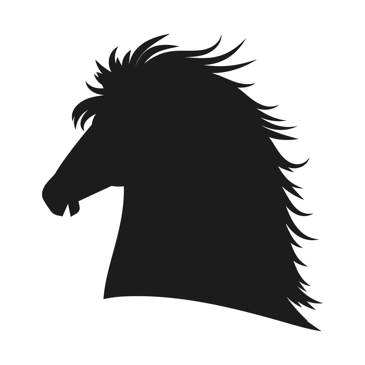 horse template printable horse template printable