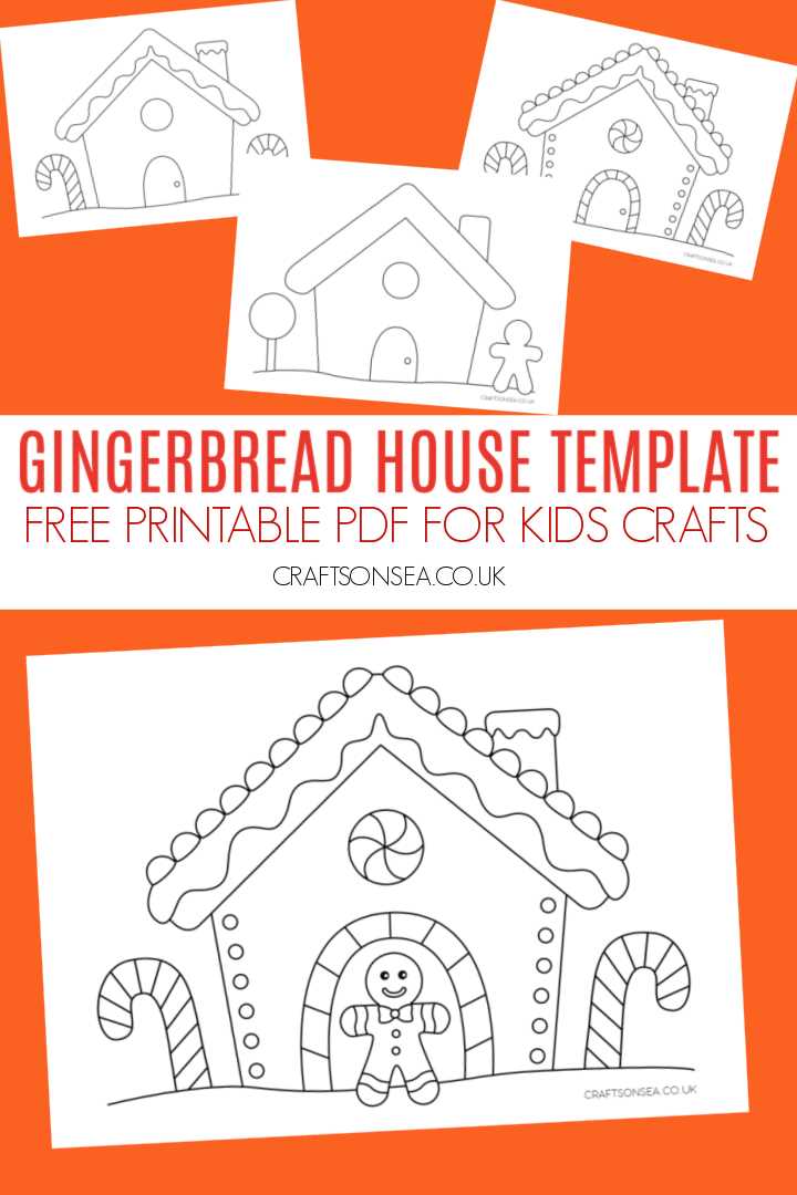 free printable 3d gingerbread house template free printable 3d gingerbread house template