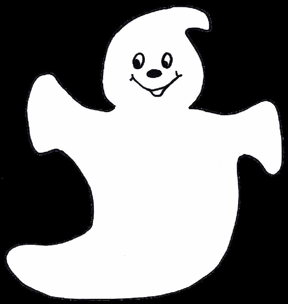ghost cutout printable