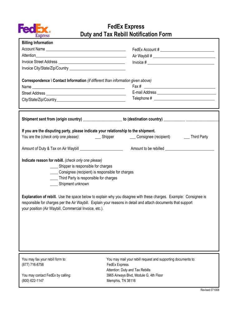 fedex signature release form printable