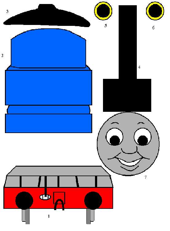 printable thomas the train face printable thomas the train face