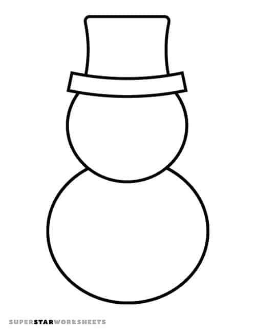 free printable snowman templates free printable snowman templates