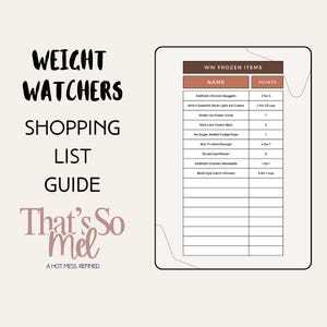 ww points list printable ww points list printable