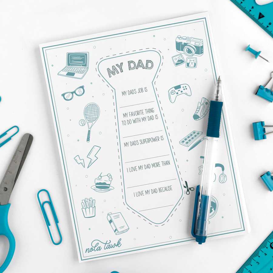 tie template printable