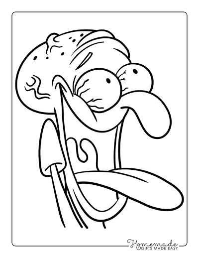 spongebob coloring pages printable