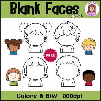 free printable face template