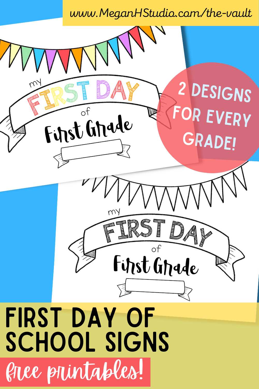 first day of school printable first day of school printable