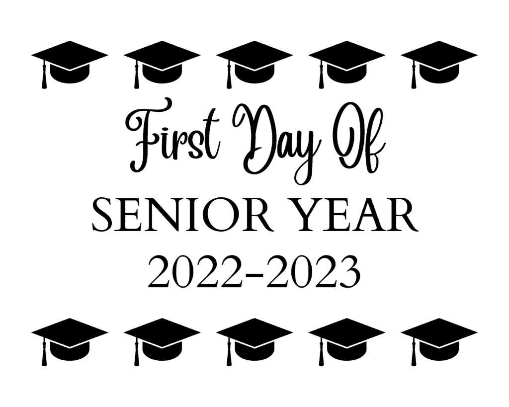 first day of school sign printable free first day of school sign printable free