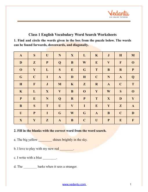 first grade word search free printable first grade word search free printable