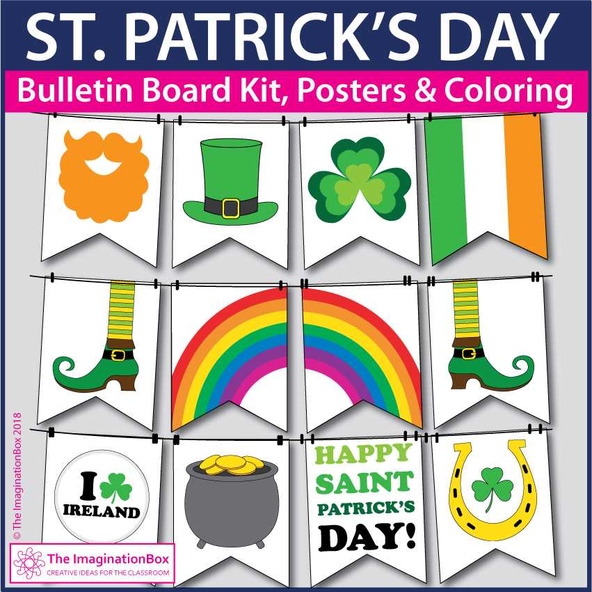 st patricks day printable decor st patricks day printable decor