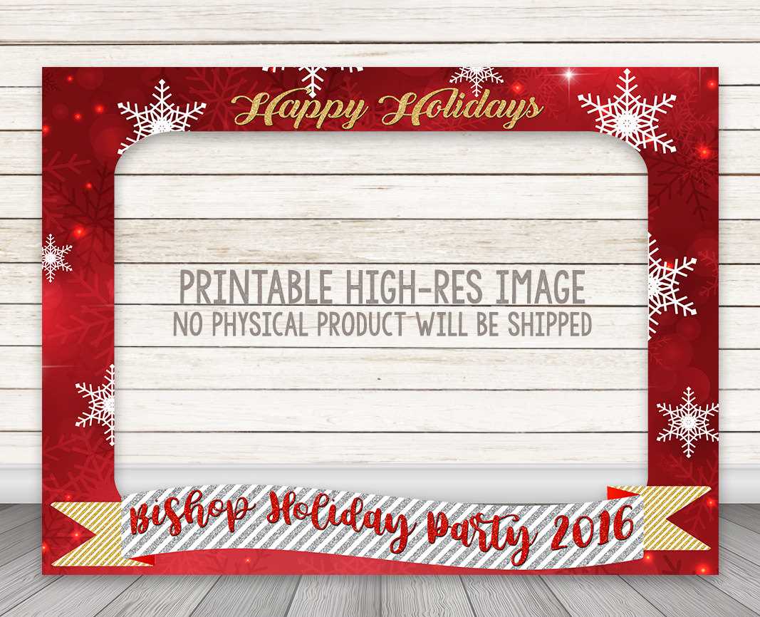 christmas frame printable christmas frame printable