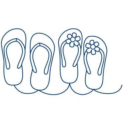 flip flop template printable