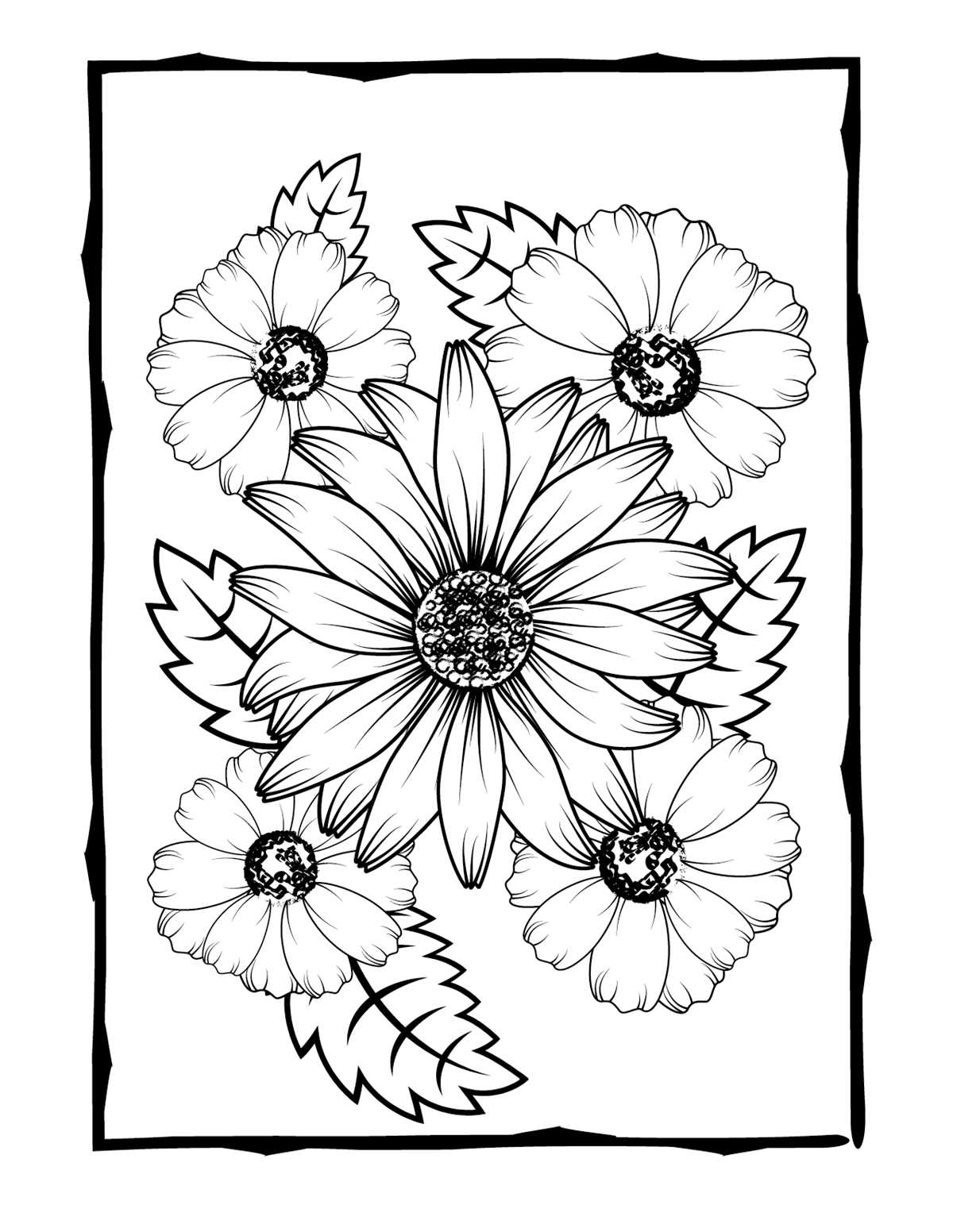 flower colouring sheets printable flower colouring sheets printable