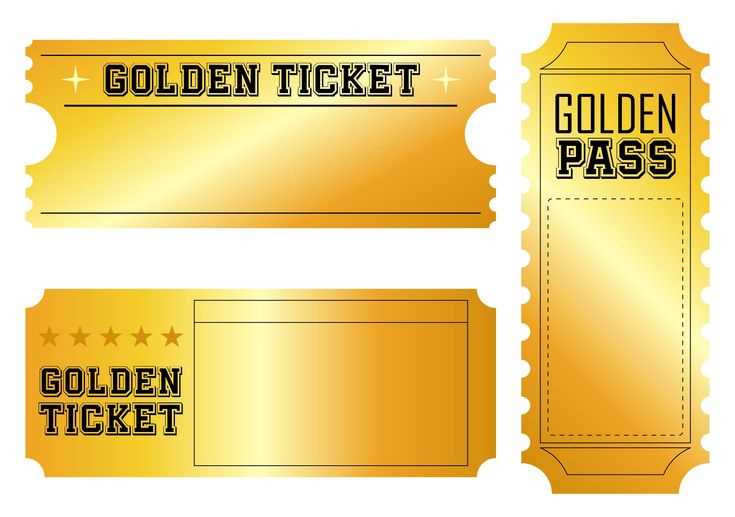 printable golden tickets