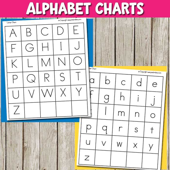 free alphabet chart printable