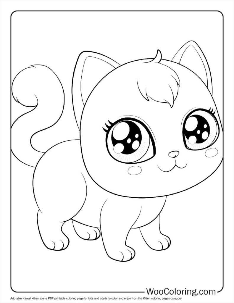 free cat printable coloring pages
