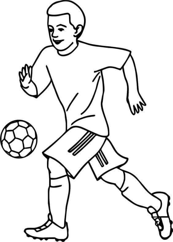 free football printable coloring pages
