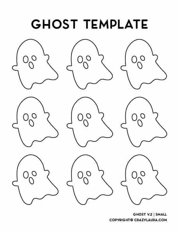 free ghost printables free ghost printables