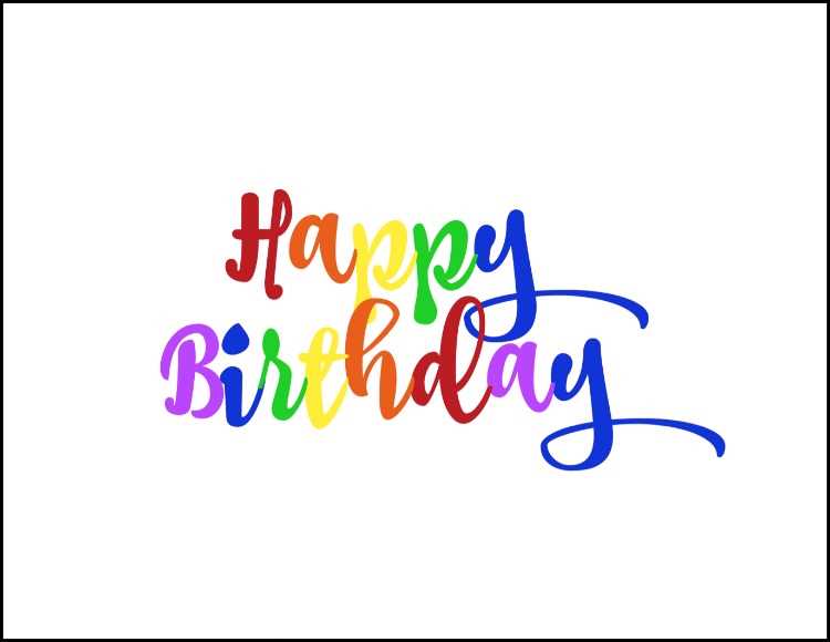 free happy birthday sign printable