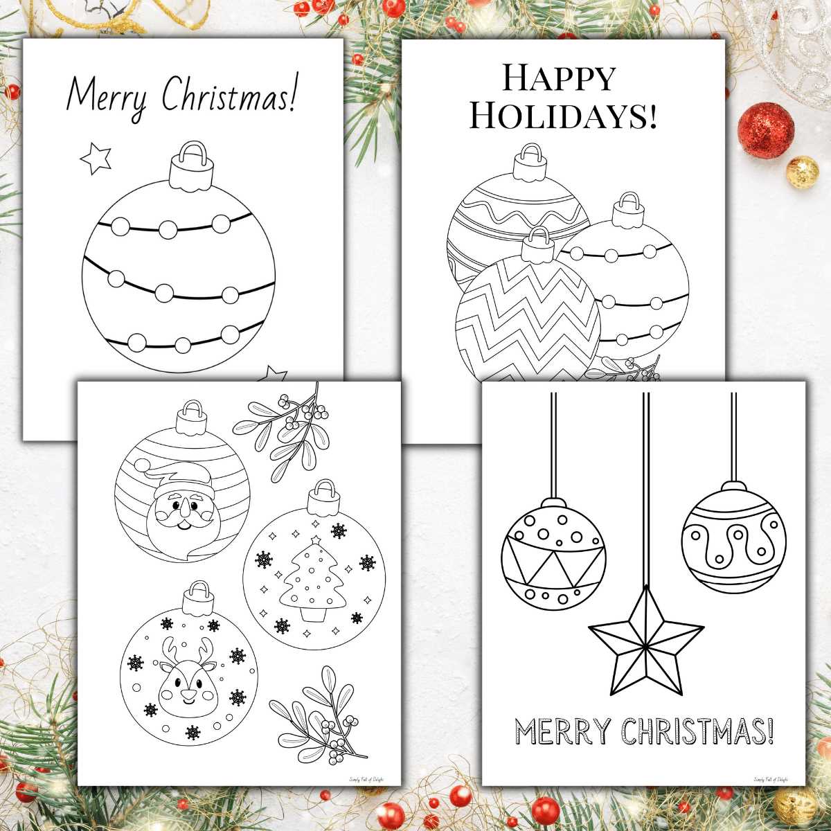 free ornament printables free ornament printables