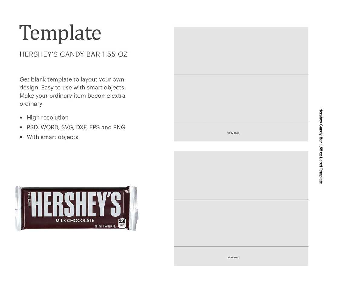 free printable 1.55 oz hershey bar wrapper template free printable 1.55 oz hershey bar wrapper template