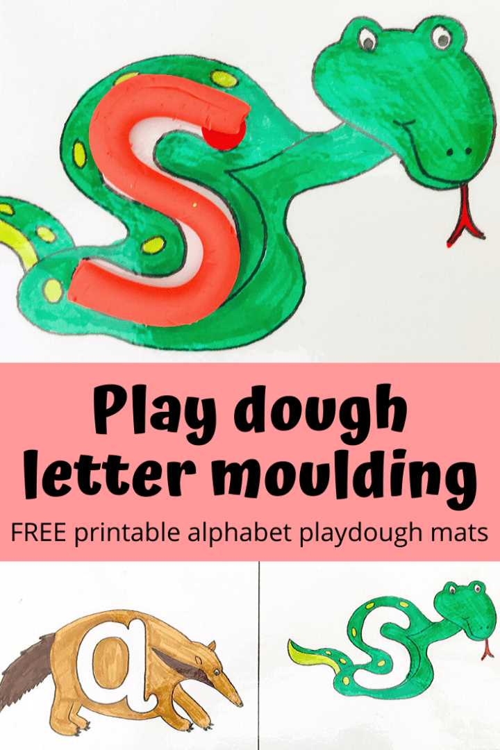 free printable alphabet playdough mats free printable alphabet playdough mats