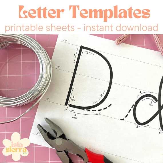 free printable alphabet wire letters template free printable alphabet wire letters template