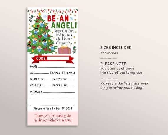 free printable angel tree template free printable angel tree template