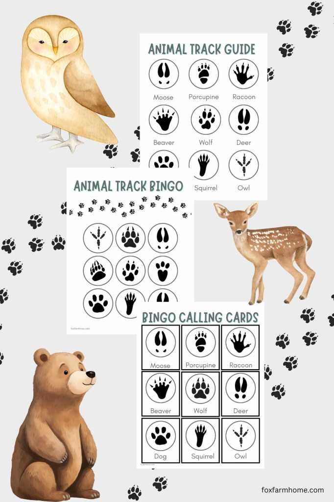 free printable animal bingo free printable animal bingo